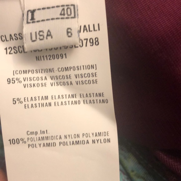 Roberto Cavalli Y2K vintage bodycon lined mini dress sz 6 - Picture 4 of 6